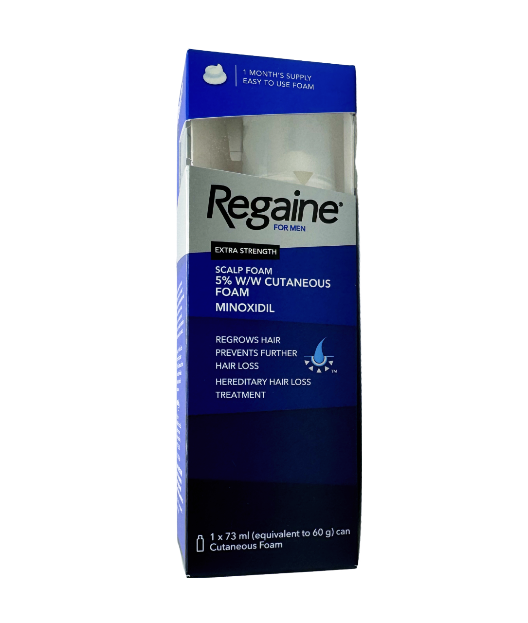 Regaine for men extra strength foam