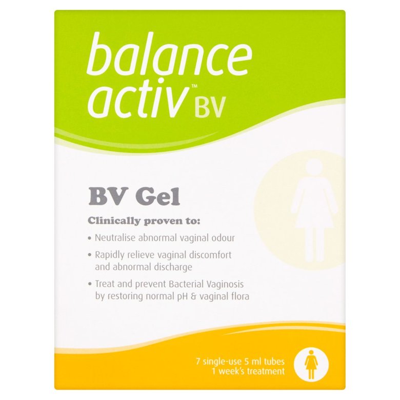 Balance Activ BV Vaginal Gel, clinically proven relief for bacterial vaginosis. Restores vaginal pH balance with lactic acid and glycogen for natural protection. Available at Happy Pharmacy with trusted healthcare support.