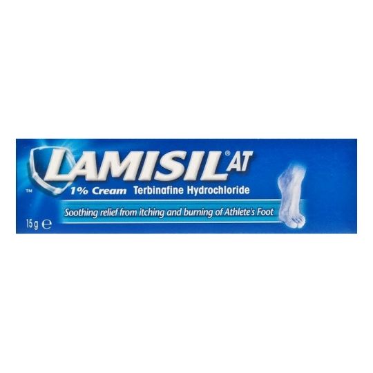 Lamisil AT 1% Cream, clinically proven antifungal treatment for athlete’s foot a. Available at Happy Pharmacy with trusted healthcare support.