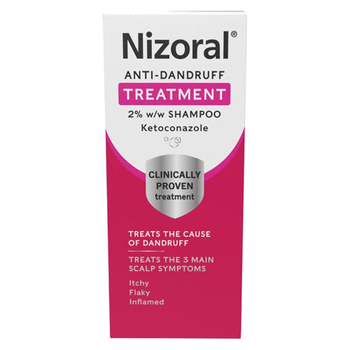 Nizoral anti dandruff shampoo, clinically  proven