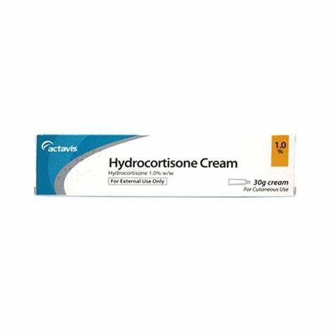 Hydrocortisone 1% Cream 30g, a mild steroid treatment for eczema, itching, and skin inflammation. Available at Happy Pharmacy with fast delivery and trusted healthcare support