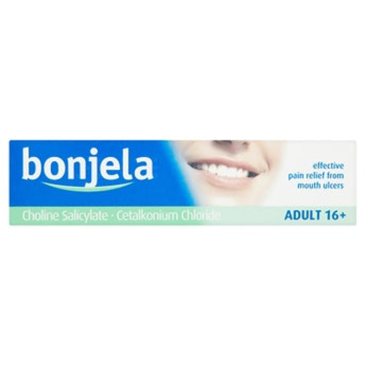 Bonjela Adult Gel, fast-acting relief for mouth ulcers, cold sores, and denture irritation. Available at Happy Pharmacy with trusted healthcare support.