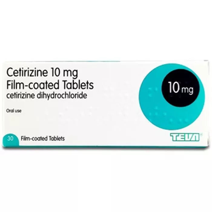 Cetirizine (Generic Antihistamine) Tablets, fast-acting relief for hay fever, allergies, and skin irritation. Non-drowsy formula to reduce sneezing, itching, and swelling. Available at Happy Pharmacy with trusted healthcare support.